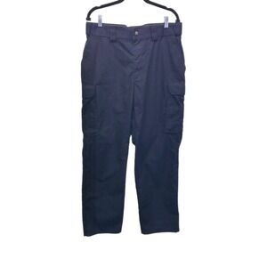 5.11‎ Tactical Pants Adult Navy Blue Workwear Utility Cargo Men's Size 36